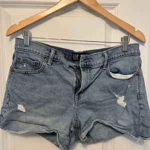 Gap Distressed Denim Shorts